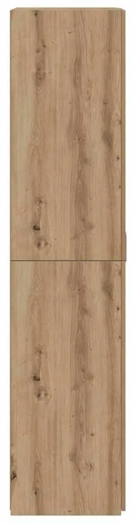 vidaXL Highboard 2 pcs Artisan Oak 80 x 42 x 185 εκ