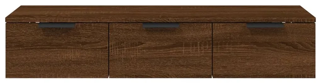 vidaXL Ντουλάπι Τοίχου Καφέ Δρυς 102x30x20 εκ. Επεξεργασμένο Ξύλο