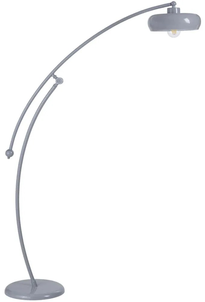 Φωτιστικό Δαπέδου 534LUN5637 Φ30x155cm 1xE27 40W Grey Opviq