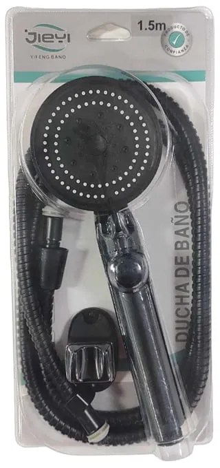 Jieyi Σετ Τηλέφωνο Κεφαλή Ντους Μπάνιου 1.5m - Shower Head