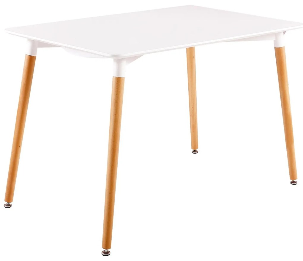 Τραπέζι Art Ε7088,1 Λευκό 120x80cm Mdf, Wood