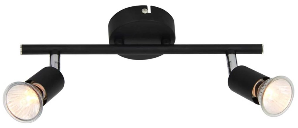 Φωτιστικό Spot Luminairies MC634BK2 Black Metal