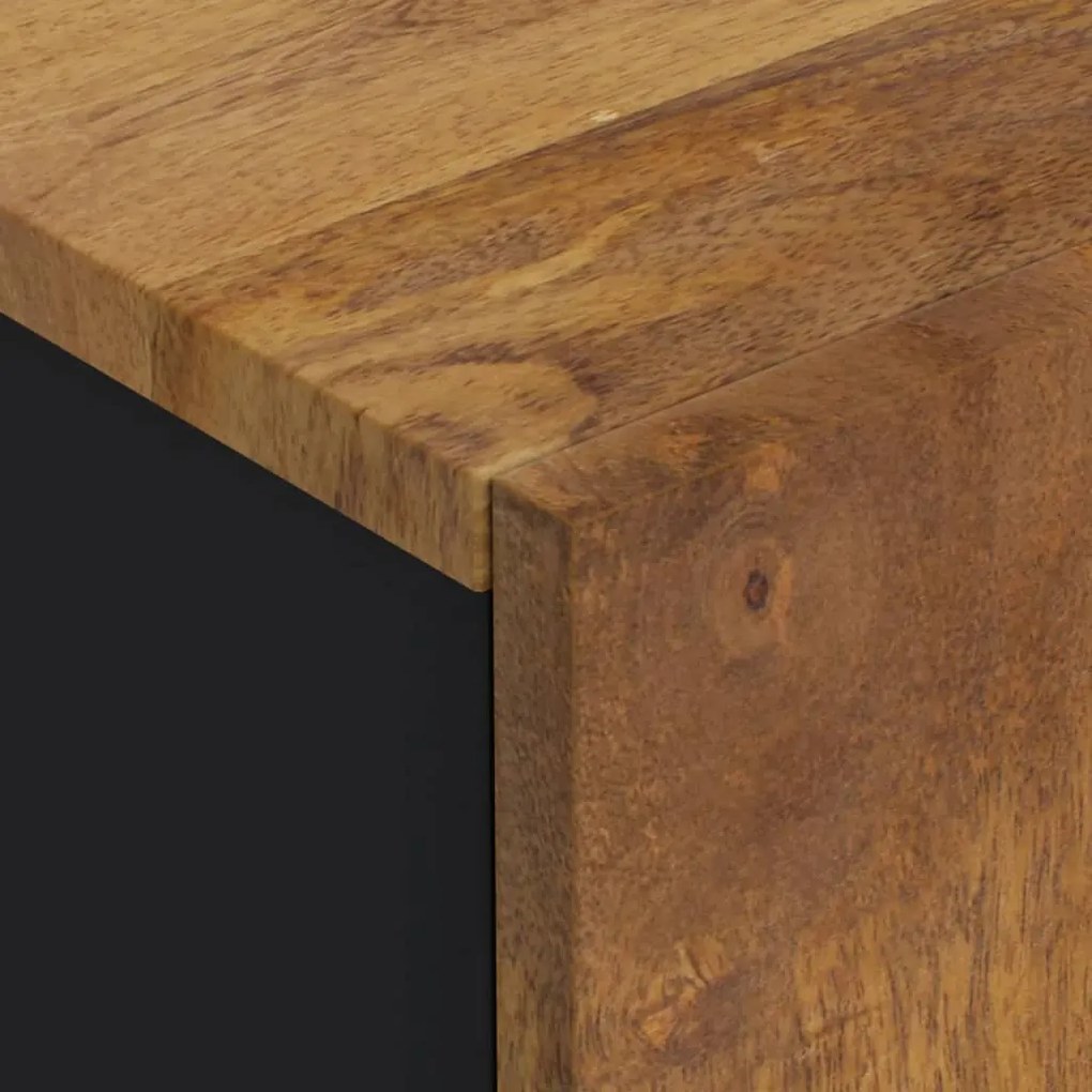 vidaXL Έπιπλο Νιπτήρα 62 x 33 x 58 εκ. Μασίφ Ξύλο Μάνγκο &amp; Επεξ. Ξύλο