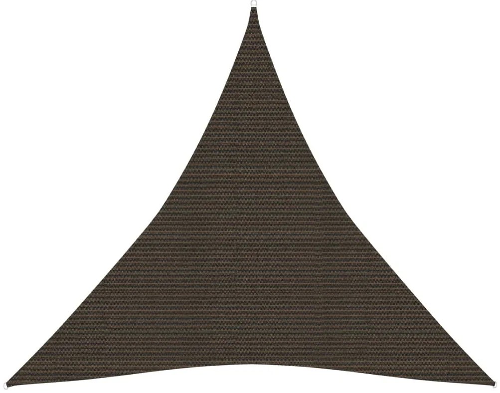 Πανί Σκίασης Καφέ 4,5 x 4,5 x 4,5 μ. από HDPE 160 γρ./μ²