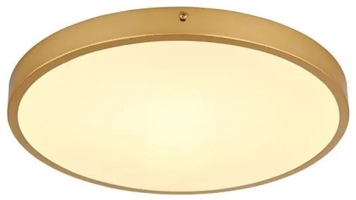 Πλαφονιέρα Φωτιστικό Οροφής LED 22W Χρυσό Tibey Φ30 12381-22 Globo Lighting-12381-22-Χρυσό 12381-22