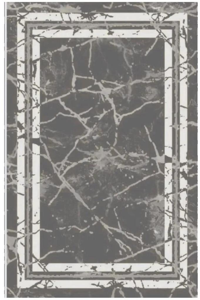 Marmo Carpet Μοντέρνο Χαλί Polycotton 160x220 - Cement Γκρι