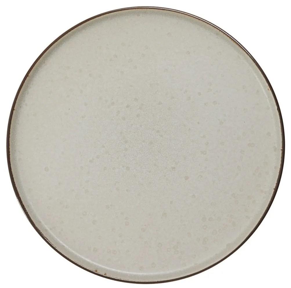 Πιάτο Ρηχό Φαγητού Stoneware Natural Reactive Glaze 27x1,7εκ. Day ESPIEL SCH75581K12