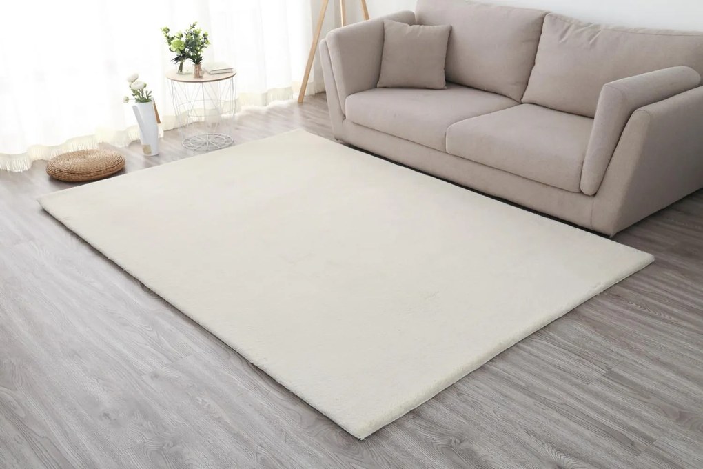 Heinner HR-FRUG160-CRM Χαλί Ορθογώνιο Shaggy 160X230cm