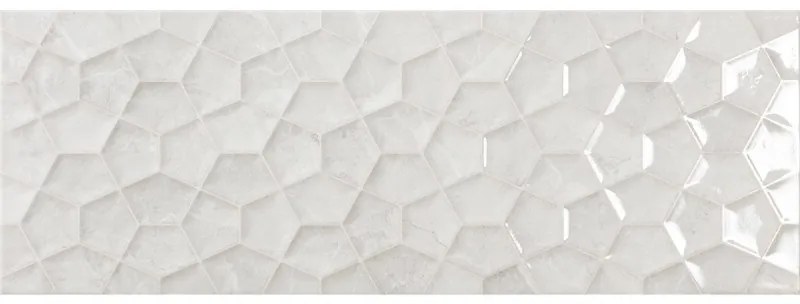 Karag Ariana Πλακάκι White Rlv 25x70cm Τιμή τετραγωνικού 23€/ Συσκευασία 1.58m2, 9 τεμάχια