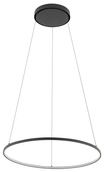 Κρεμαστό Φωτιστικό Οροφής LED 21W 4000K IP20 Μαύρο Circolo 10862 Nowodvorski-10862-Μαύρο 10862