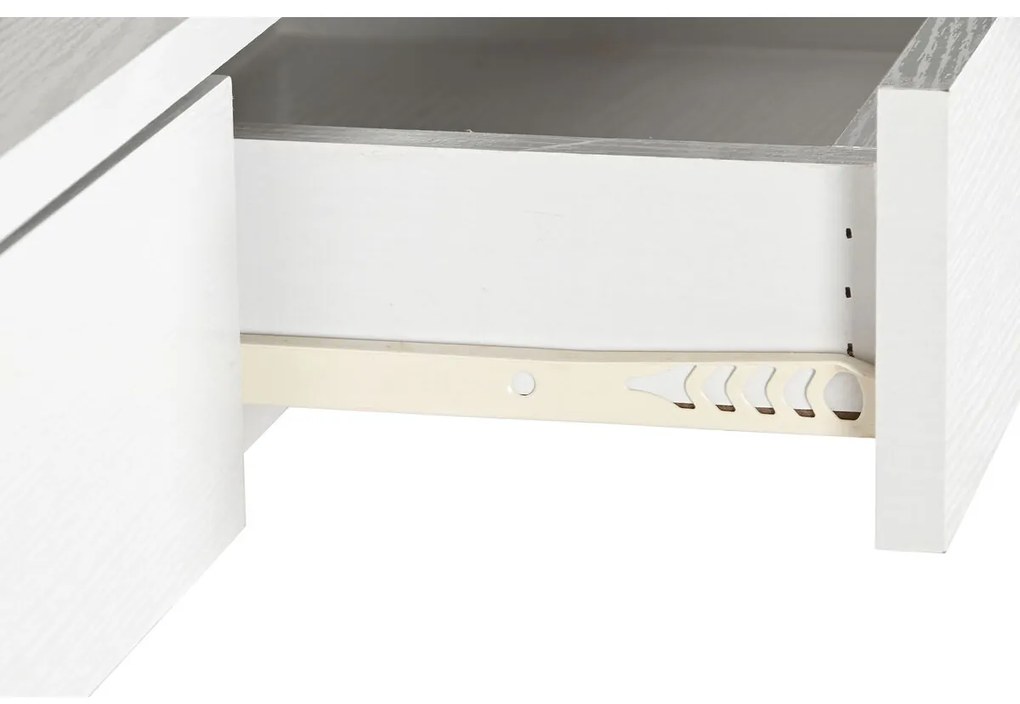 Ράφια DKD Home Decor Λευκό Διαφανές Κρυστάλλινο Ξύλο MDF 90 x 35 x 180 cm (1)
