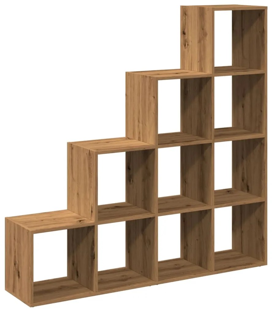 vidaXL Βιβλιοθήκη/Διαχωριστικό Χώρου 4 Επ. 131,5x29x131,5 εκ. Επ. Ξύλο