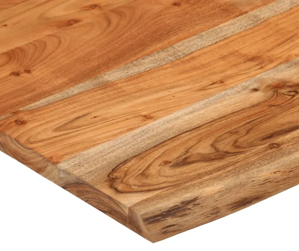 vidaXL Πάγκος Μπάνιου Ορθογώνιος 60x60x3,8 εκ. Μασίφ Ξύλο Οξιάς