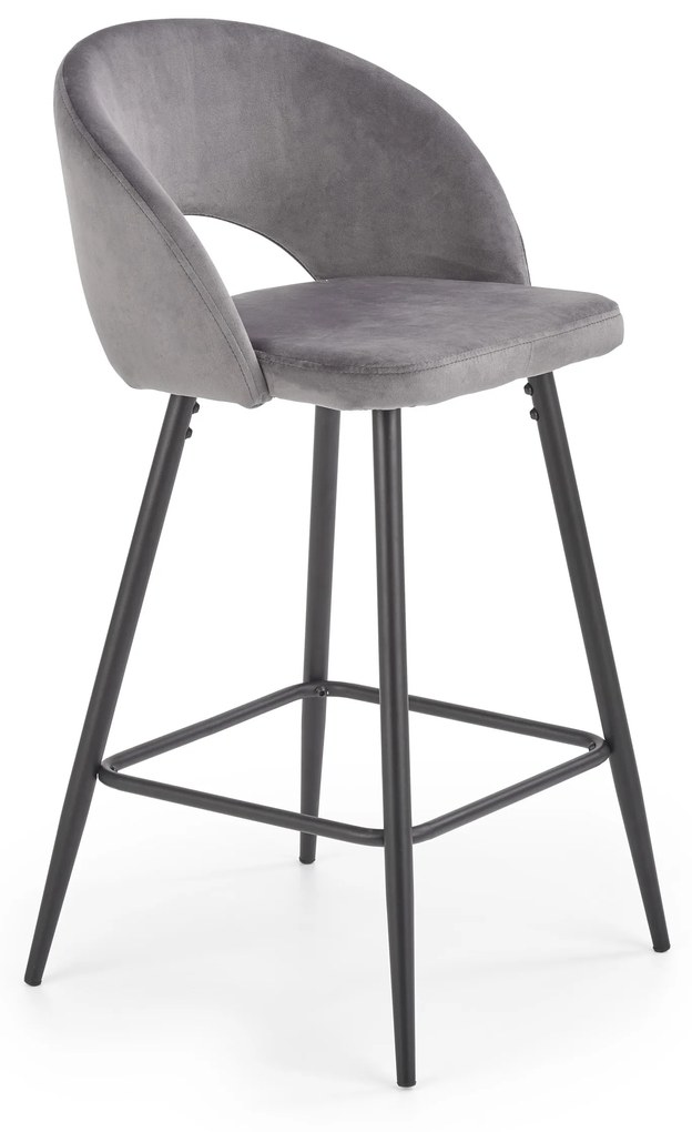 H96 bar stool, color: grey DIOMMI V-CH-H/96-POPIEL