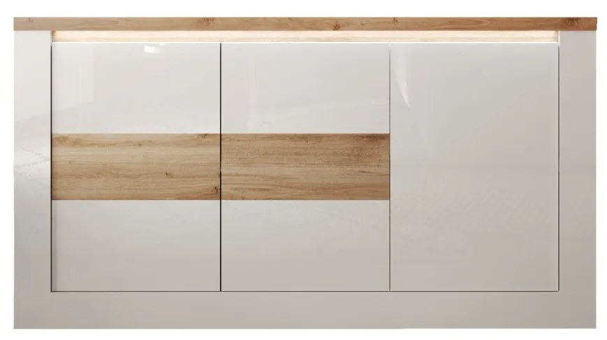 Έπιπλο Τηλεόρασης Ανθρακί Οξειδωμένο 121x43x57