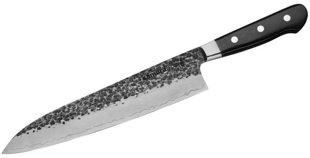 Μαχαίρι Grand Chef PRO-S Lunar SPL-0087 25cm Black Samura Ανοξείδωτο Ατσάλι