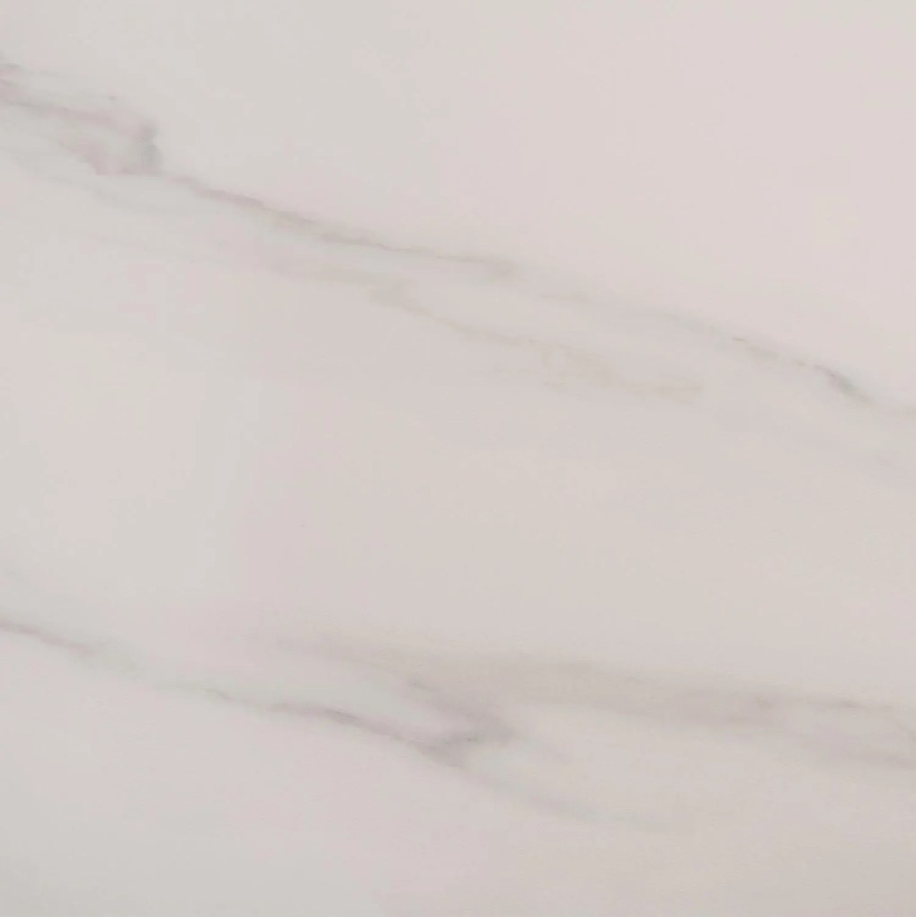 ΤΡΑΠΕΖΙ ΤΡΑΠΕΖΑΡΙΑΣ SINTERED STONE TOM WHITE MARBLE 120x80x76Y εκ.