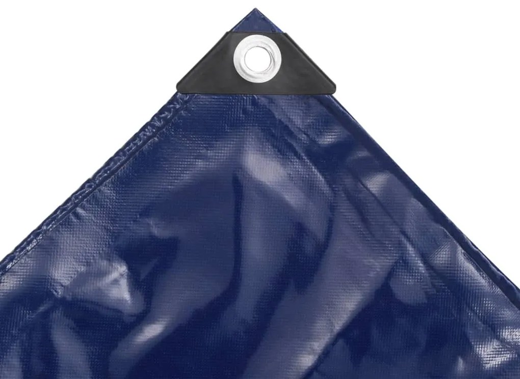 vidaXL Μουσαμάς Μπλε 1,5 x 10 μ. 650 γρ./μ.²