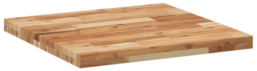 vidaXL Επιφάνεια Τραπεζιού Τετράγωνη 60x60x4 εκ. Μασίφ Ξύλο Ακακίας