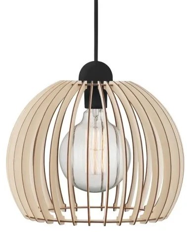 Κρεμαστό Φωτιστικό Οροφής E27 60W IP20 Καφέ Chino 84833014 Nordlux-84833014-Μαύρο 84833014