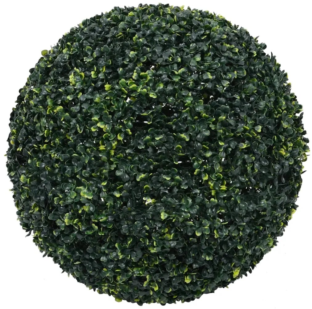 vidaXL Πυξάρι Τεχνητό Σχήμα Μπάλας 2 τεμ. 52 εκ.