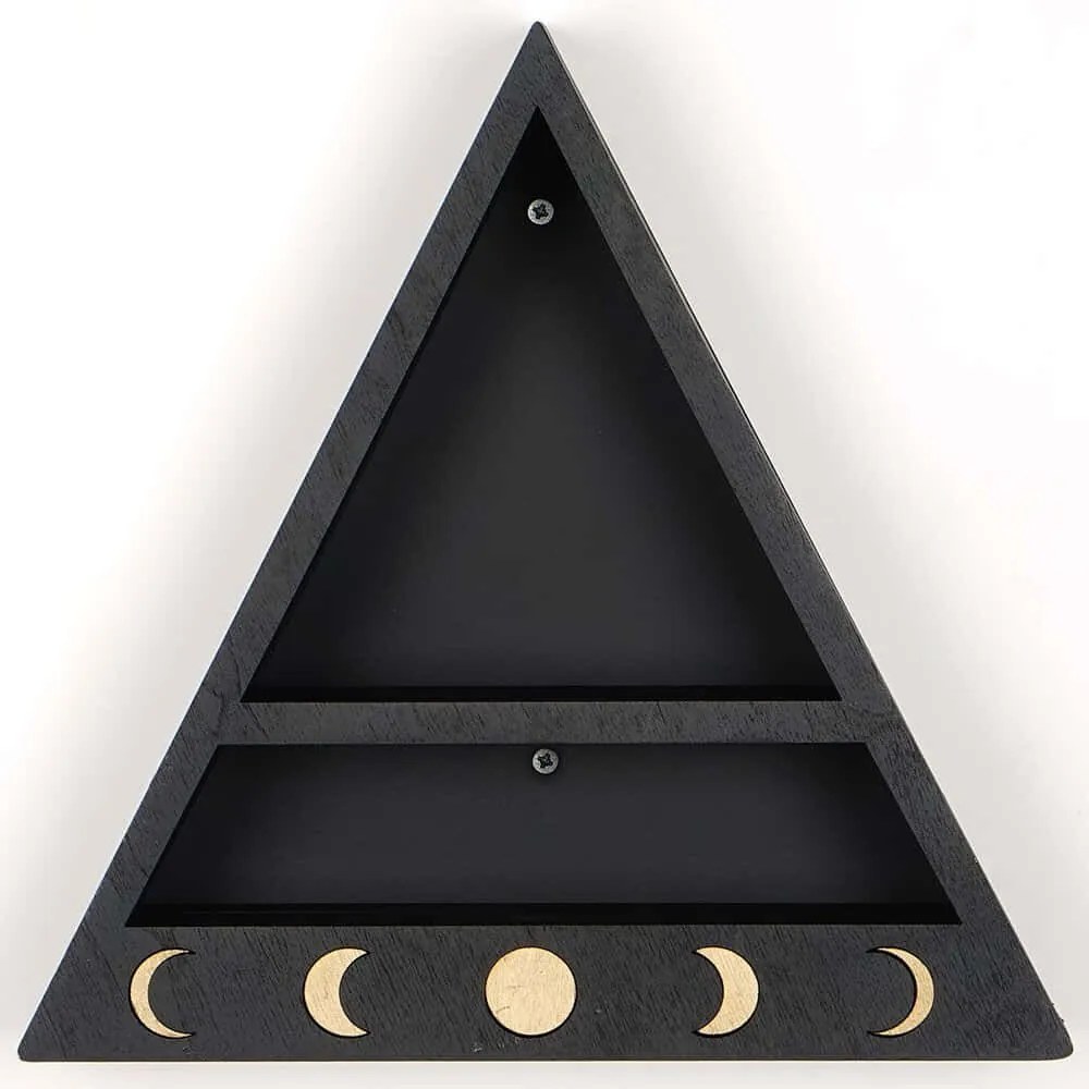 Ράφι Τοίχου 792EVL1931 30x6x30cm Black