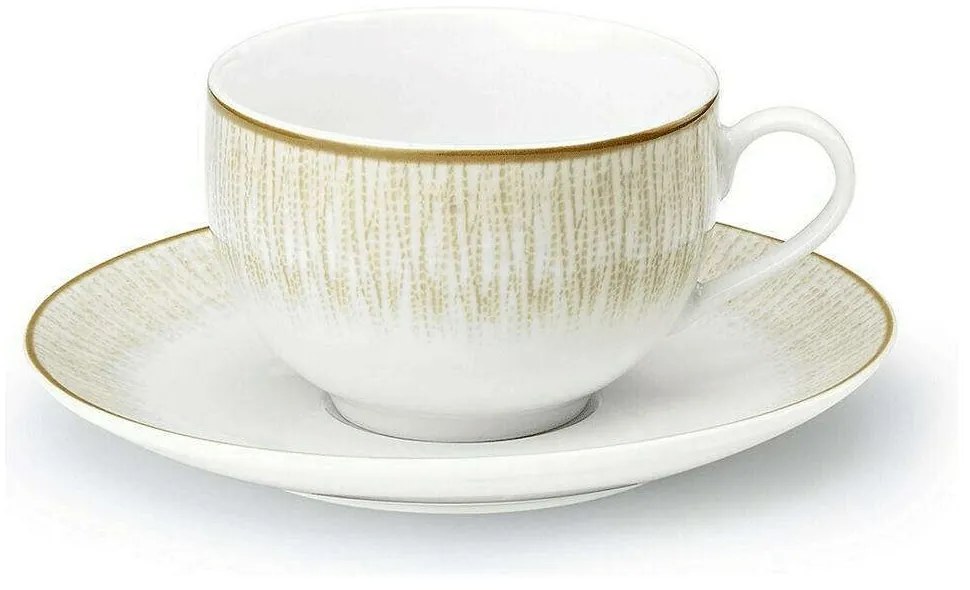 Φλυτζάνι Τσαγιού Με Πιατάκι Soleil 25.104.16 250ml Beige Cryspo Trio Porcelain