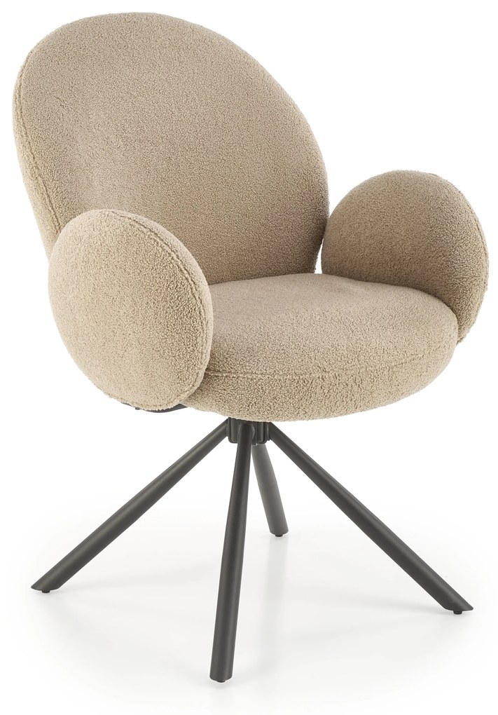 K498 chair, cappuccino