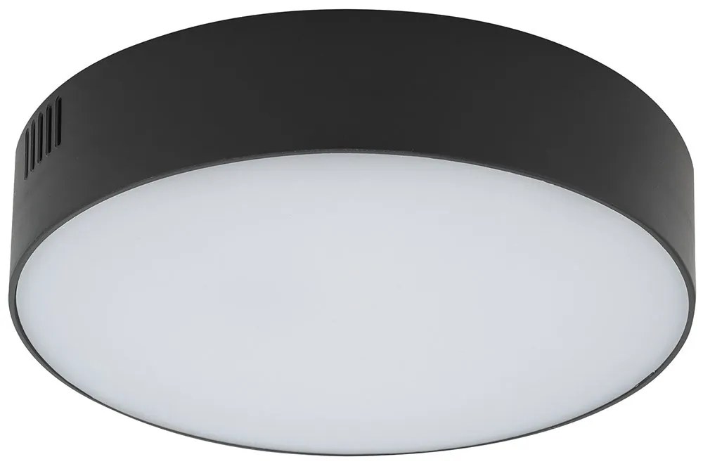 Φωτιστικό Οροφής - Πλαφονιέρα Lid Round 10416 16x4cm 25W 4000K 1800lm Led Black-White Nowodvorski