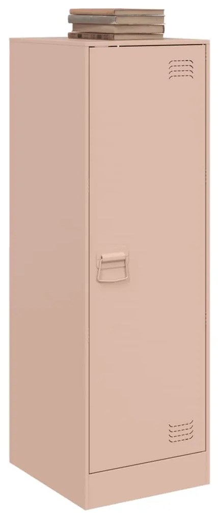 vidaXL Ντουλάπι Ροζ 34,5x39x107 εκ. από Ατσάλι