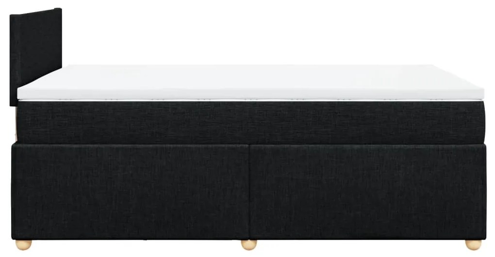 ΚΡΕΒΑΤΙ BOXSPRING ΜΕ ΣΤΡΩΜΑ ΜΑΥΡΟ 120X190 ΕΚ. ΥΦΑΣΜΑΤΙΝΟ 3288914