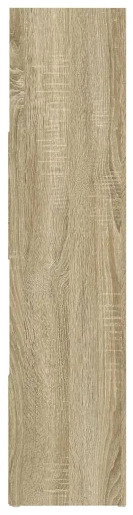 vidaXL Βιβλιοθήκη/Διαχωριστικό Χώρου Sonoma Δρυς 105 x 24 x 102 εκ.