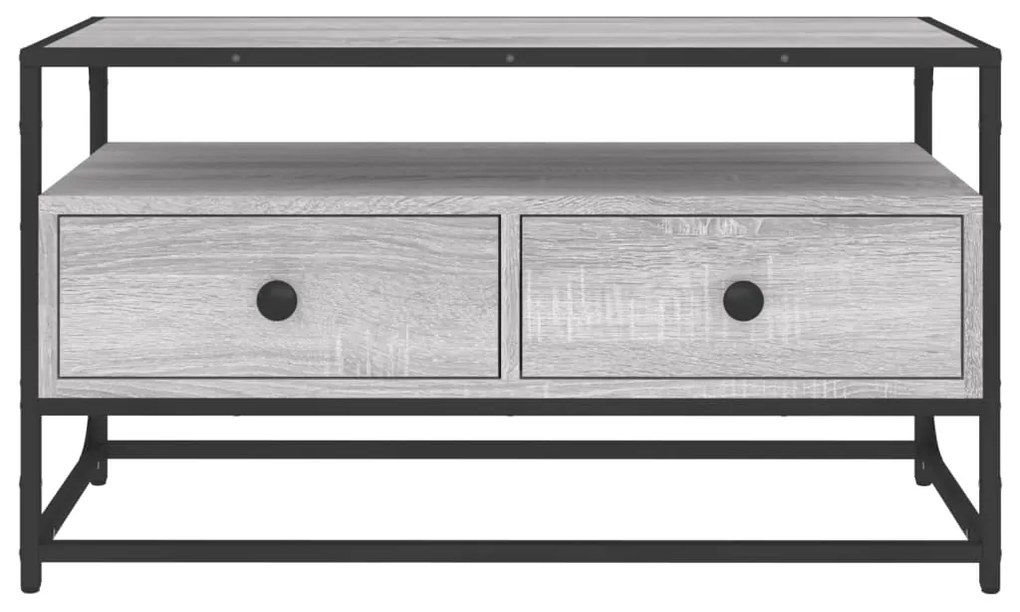 vidaXL Έπιπλο Τηλεόρασης Γκρι Sonoma 80x35x45 εκ. από Επεξεργ. Ξύλο