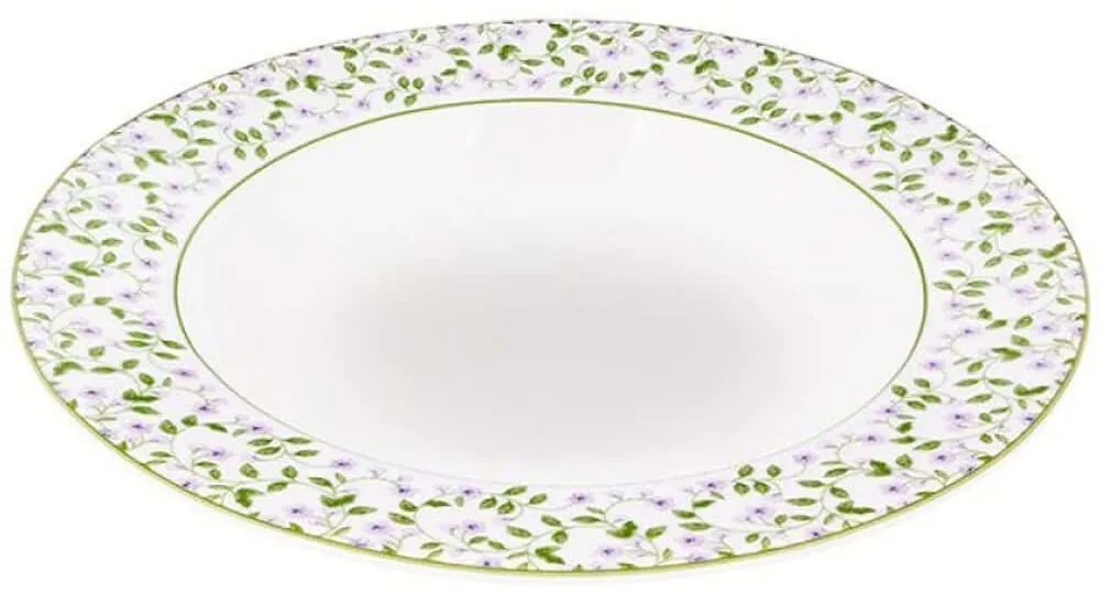 Πιάτο Βαθύ Floral PR232450002 Φ23cm Multi Oriana Ferelli® Πορσελάνη