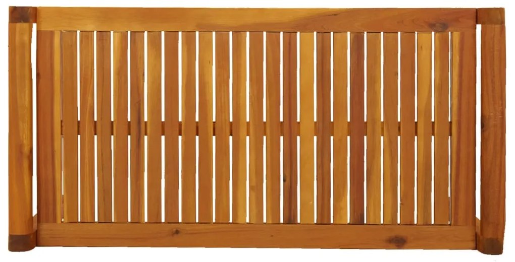 vidaXL Τραπεζάκι Σαλονιού 100 x 50 x 50 εκ. από Μασίφ Ξύλο Ακακίας