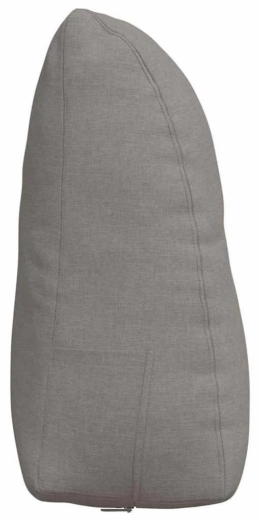 vidaXL Μαξιλάρι Πλάτης Taupe 60 x 24 x 50 εκ ύφασμα
