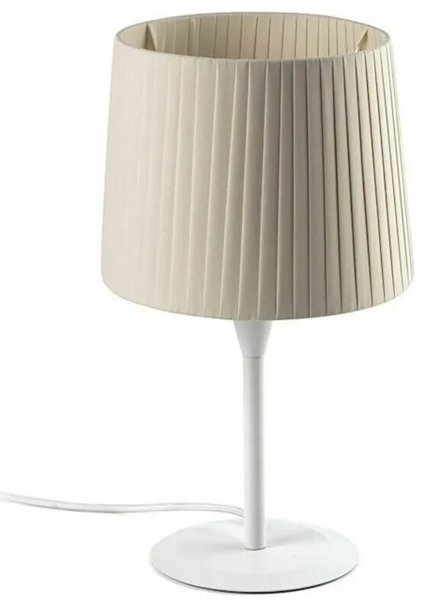 Επιτραπέζιο Φωτιστικό Samba 64310-38 E27 max 15W White-Beige Faro Barcelona