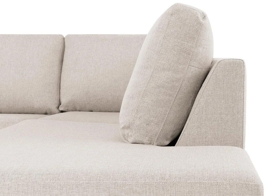 Γωνιακός Καναπές Scandinavian Choice C161, Ανοιχτό καφέ, 344x199x80cm