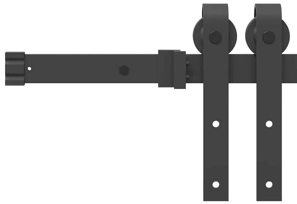 vidaXL Συρόμενη Πόρτα ORKDAL Φυσικό 78 x 232 cm