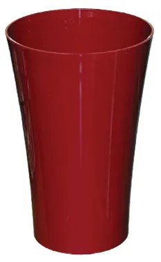 ΑΝΘΟΔΟΧΕΙΟ ΚΟΚΚΙΝΟ ΠΛΑΣΤΙΚΟ FLAΚON ORCHIDEA - Φ12x18.5cm - Πλαστικό - 09-00-560 RED