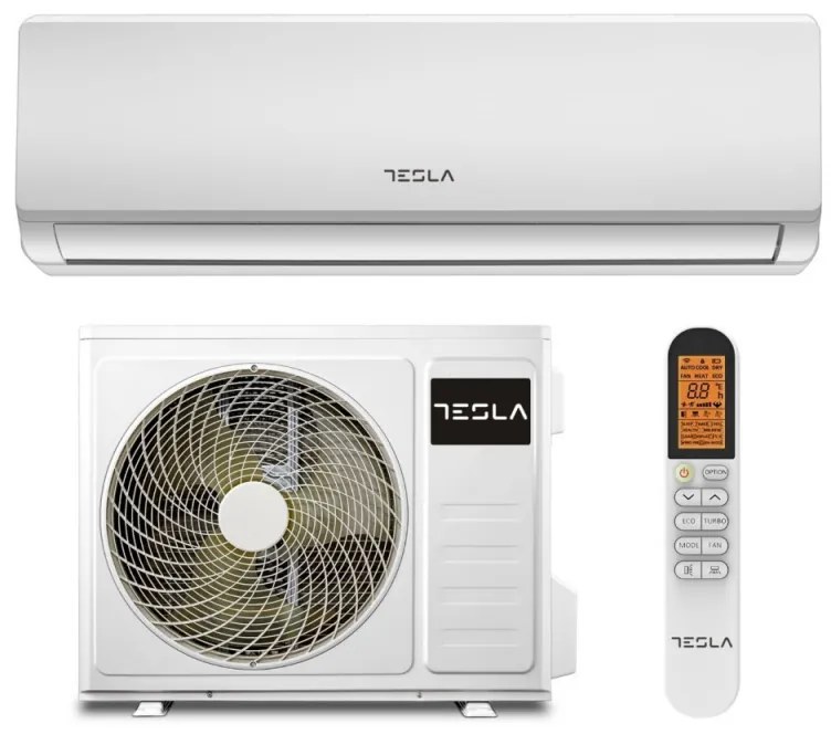 Κλιματιστικό Inverter Tesla TT34EX81-1232IAW, 12000 BTU, Wi-Fi, А++, Λευκό