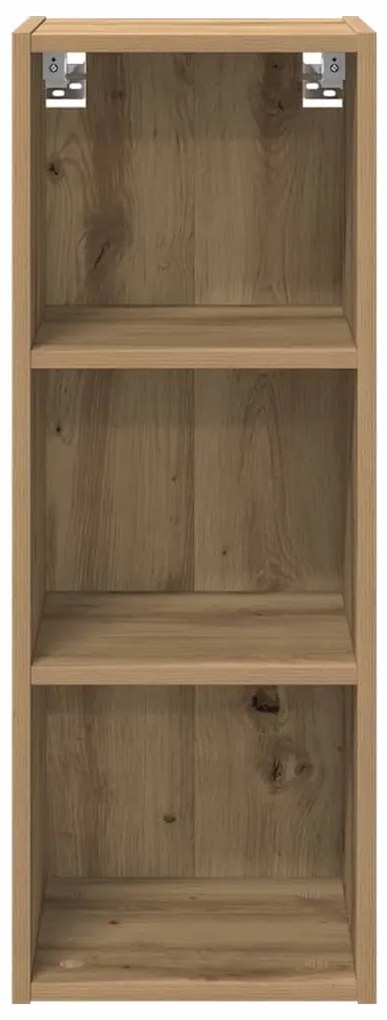 vidaXL Κρεμαστό ντουλάπι Riga Artisan Oak 30 x 29,5 x 80 εκ.