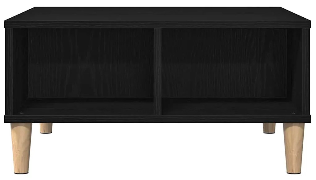 vidaXL Τραπεζάκι σαλονιού Μαύρη δρυς 60 x 60 x 30 cm