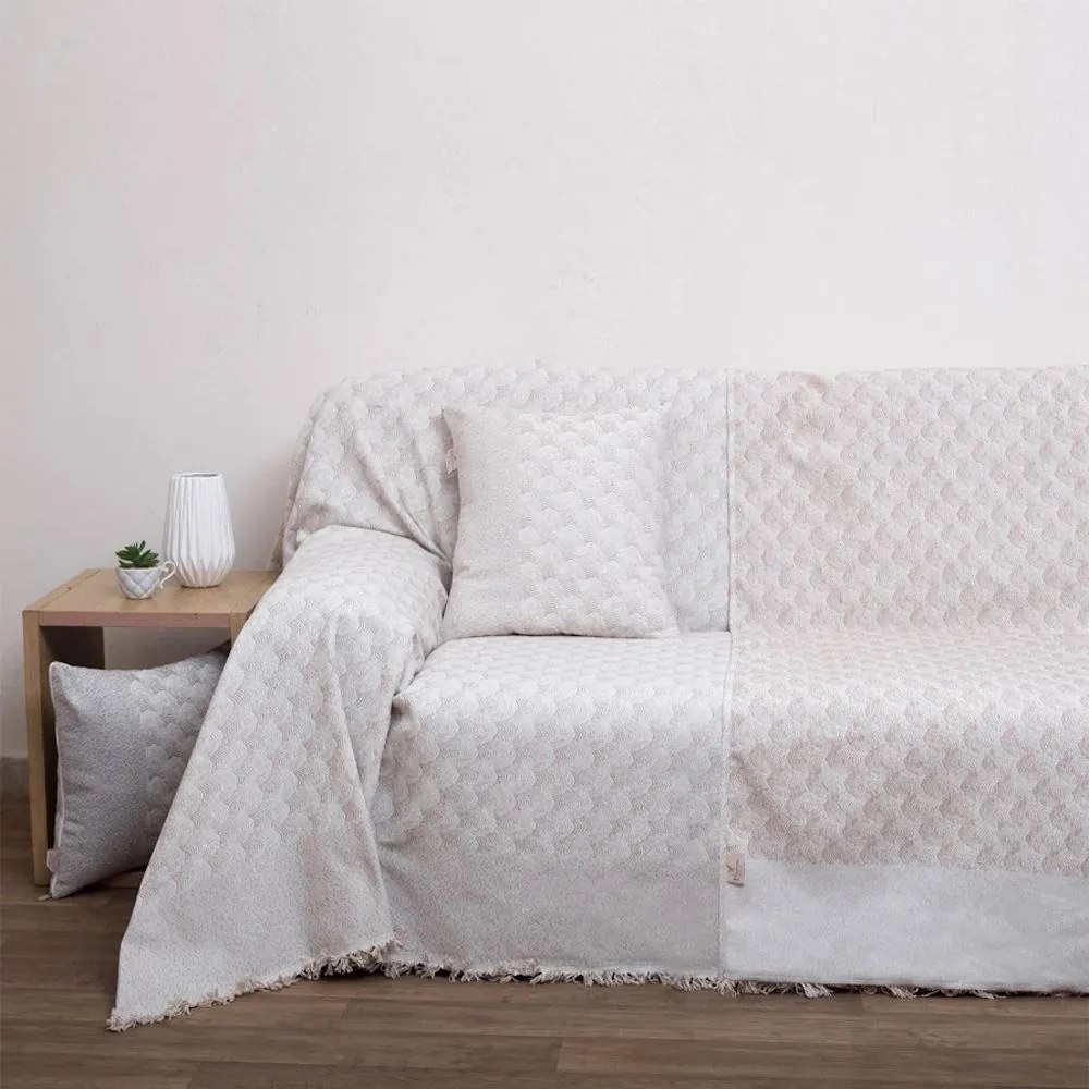 Μαξιλάρι Διακοσμητικό (Με Γέμιση) 3016 Beige Viopros 42X42 100% Cotton