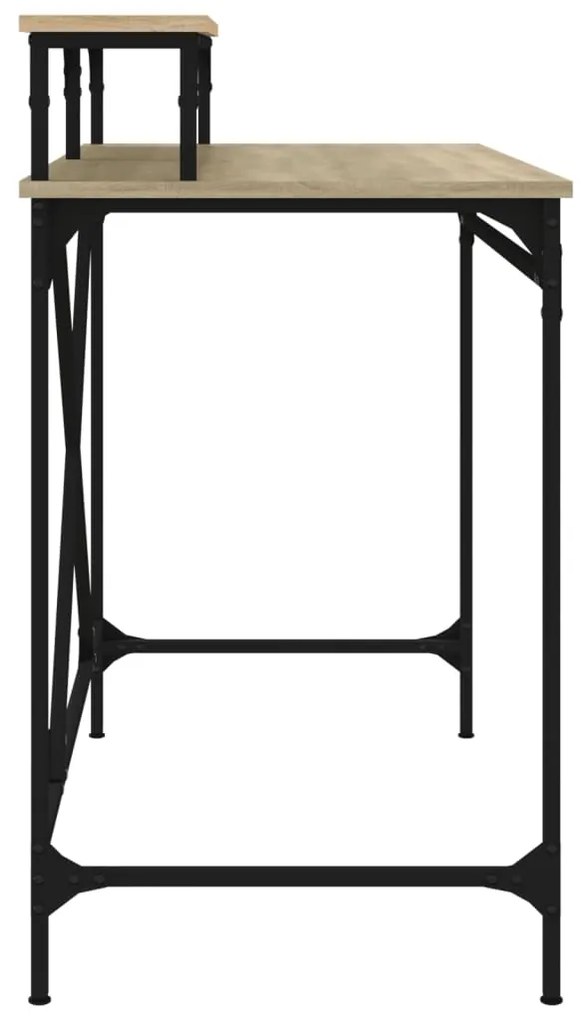 vidaXL Γραφείο Sonoma Δρυς 100x50x90 εκ. από Επεξεργασμένο Ξύλο