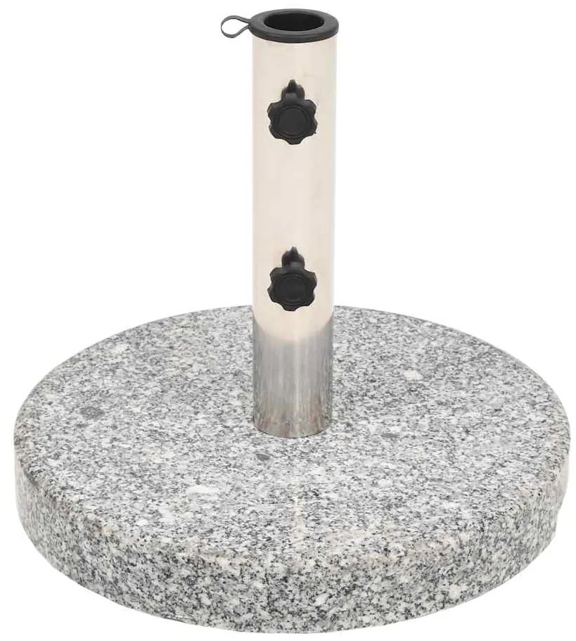 vidaXL Βάση Ομπρέλας Στρογγυλή 20 κ. από Γρανίτη