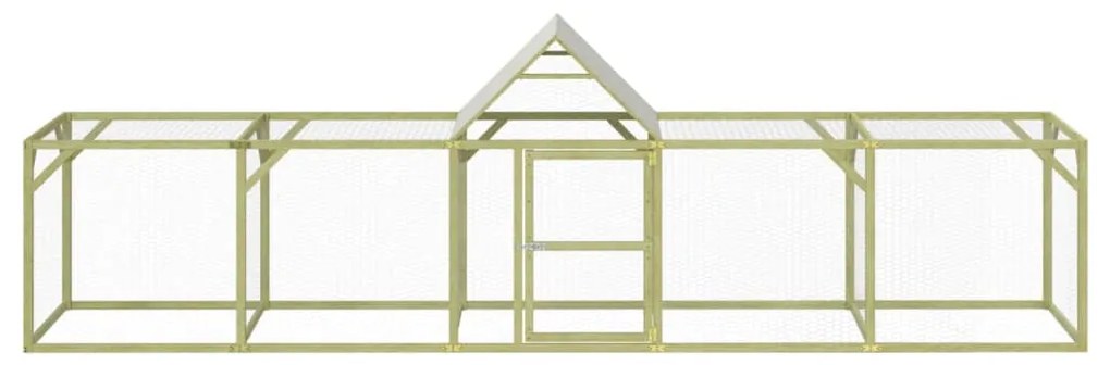 vidaXL Κοτέτσι 500x100x150 εκ. από Μασίφ Εμποτισμένο Ξύλο Πεύκου