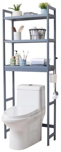 VEVOR Over the Toilet Storage 3-Tier Bathroom Shelf Rack Space Saver Organizer