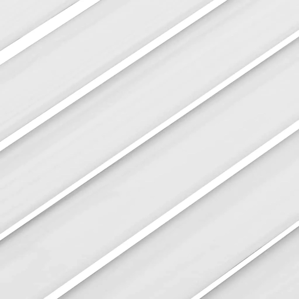 Ανοιγόμενες πόρτες Louvred Design 2 ζευγών Λευκό 80x80 cm 4107137