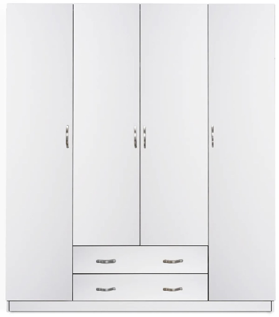 Intrahome ΝΤΟΥΛΑΠΑ 4ΦΥΛΛΗ ΜΕ 2 ΣΥΡΤΑΡΙΑ CASABLANCAZCASABLANCALECASABLANCA .05 ΜΕΛΑΜΙΝΗ ΛΕΥΚΗ 200x55,5x180Υεκ. intraho-1646618